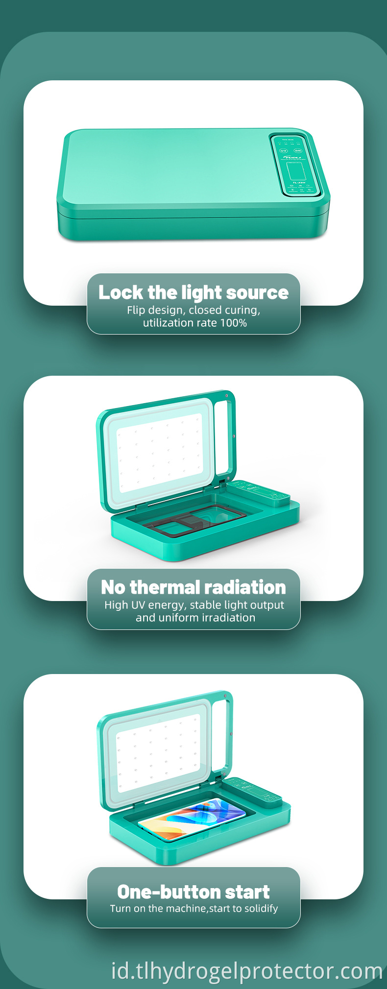 Uv Vacuum Curing Machine